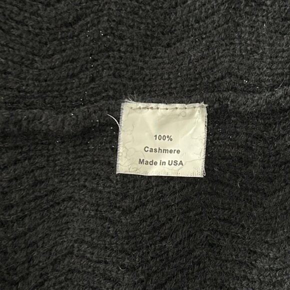 Suss Black Cashmere Cardigan - Picture 5 of 7